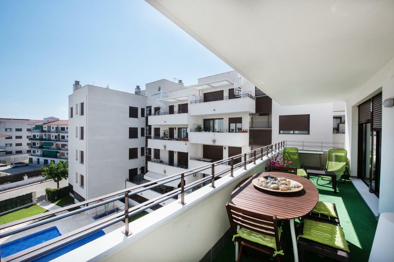 New Apartment With Big Terrace 10 Min Walk To Beach Supermarkets Calafell Luaran gambar