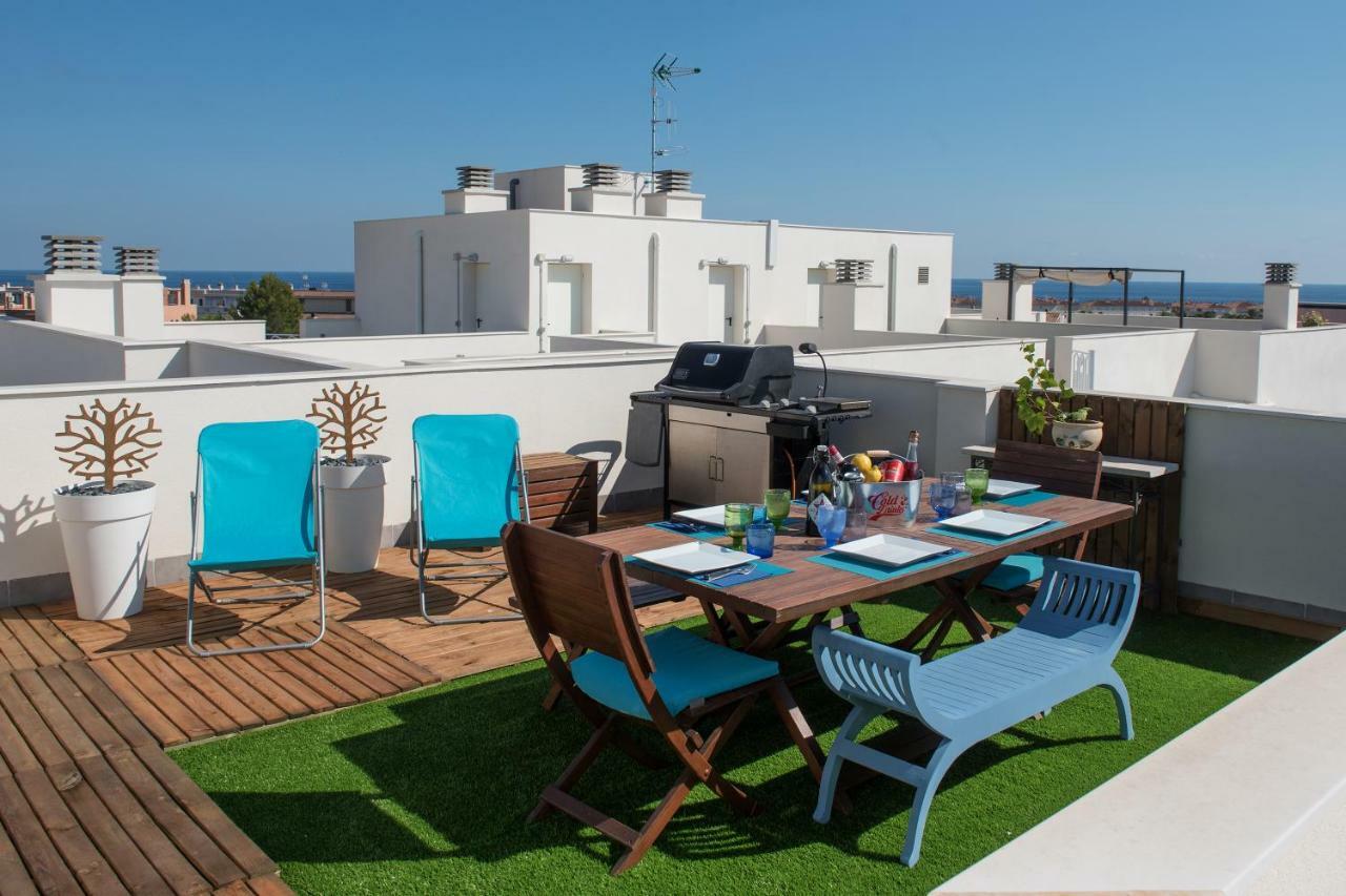 New Apartment With Big Terrace 10 Min Walk To Beach Supermarkets Calafell Luaran gambar