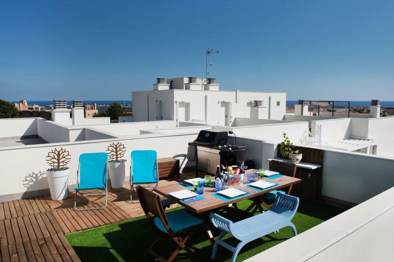 New Apartment With Big Terrace 10 Min Walk To Beach Supermarkets Calafell Luaran gambar